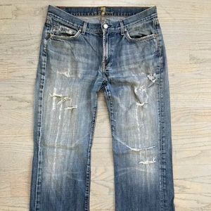 Seven for all mankind men’s jeans 33